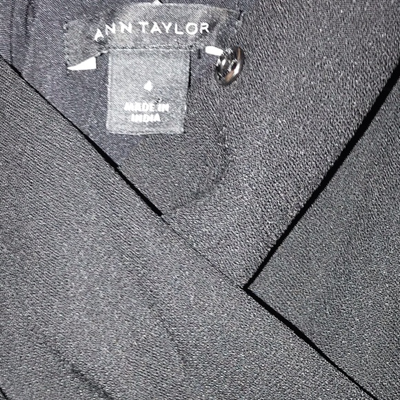 Ann Taylor Cold-Shoulder V-Neck Dress - Picture 6 of 7